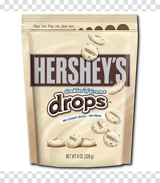 Hershey bar Chocolate bar Cream Chocolate chip cookie Hershey's Cookies 'n' Creme, chocolate transparent background PNG clipart