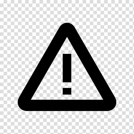 Computer Icons Warning sign Symbol , symbol transparent background PNG clipart