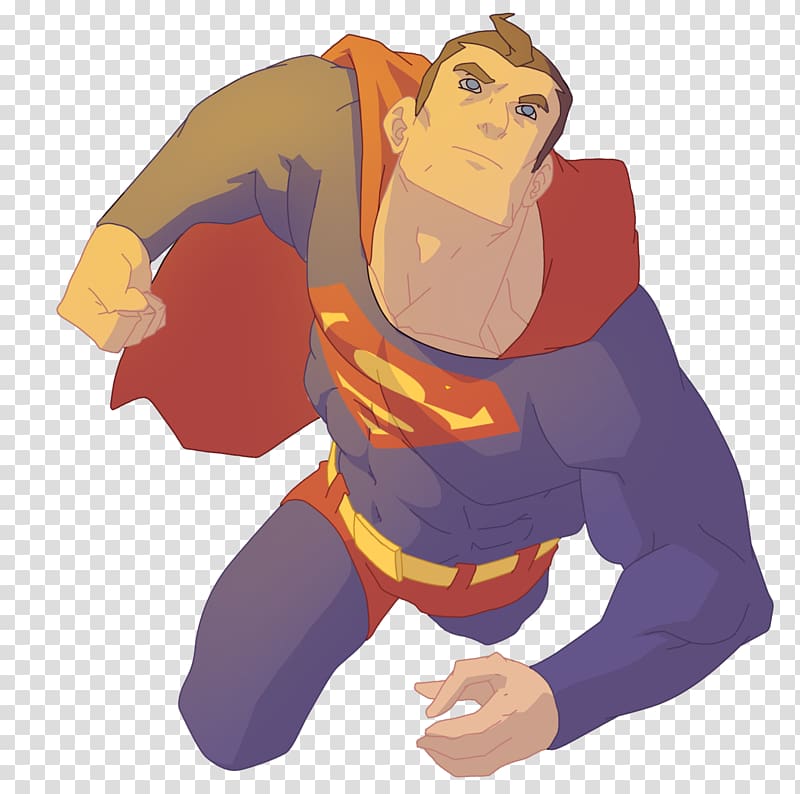 Superman Batman Martian Manhunter Flash Green Lantern, superman transparent background PNG clipart