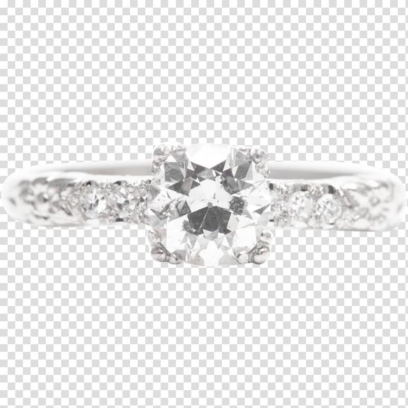 Wedding ring Engagement ring Silver Bling-bling, wedding ring transparent background PNG clipart