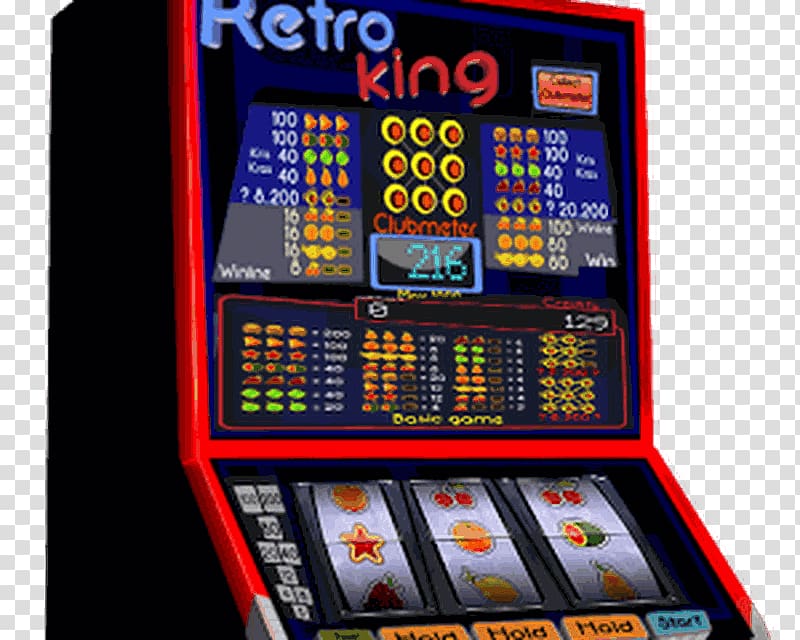 Retro King pub fruit machine C Slot Machine Electronic game, slot machine transparent background PNG clipart