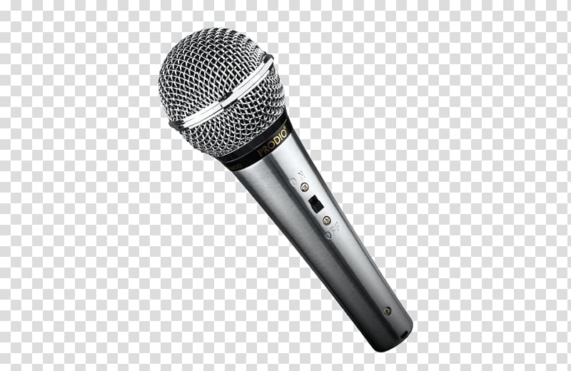 gray dynamic microphone illustration, Wireless microphone Audio Karaoke, mic transparent background PNG clipart