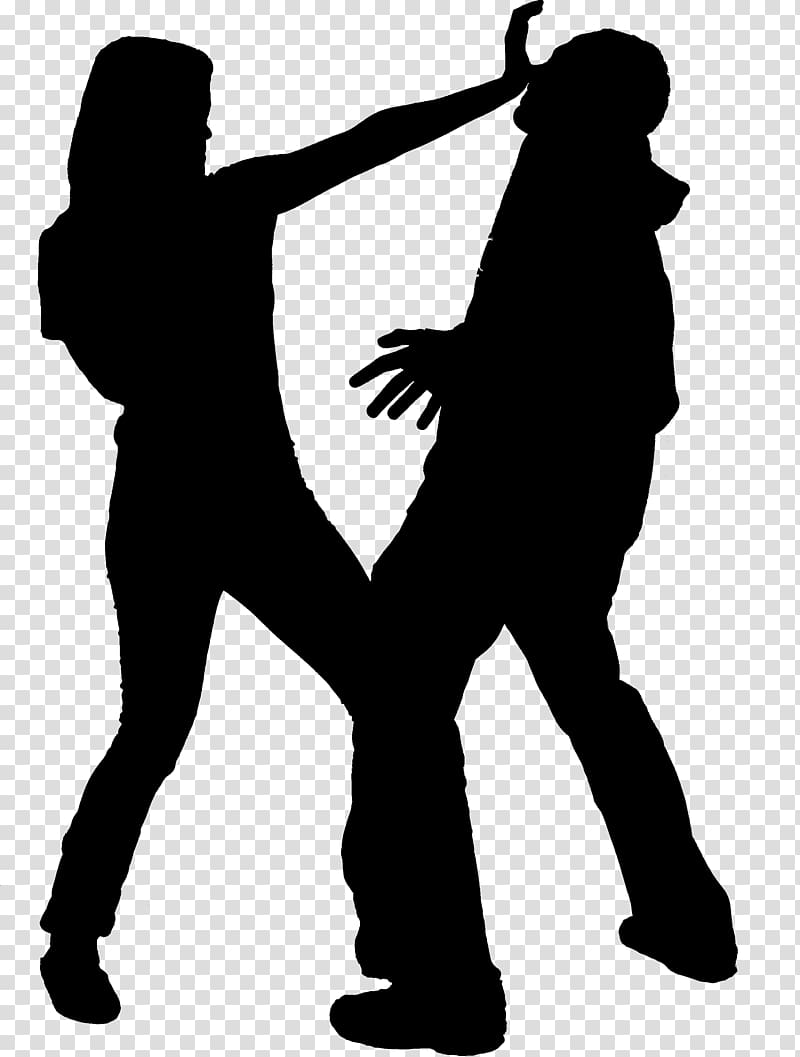 Pottstown Self-defense Silhouette Karate, Silhouette transparent background PNG clipart