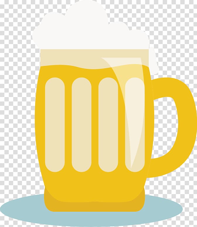 Beer Juice Jug Cup, Beer element material transparent background PNG clipart