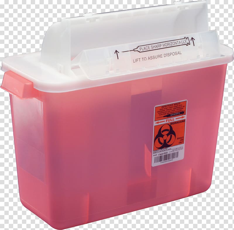 Kendall Healthcare Sharpstar In-Room Sharps Container With Counter Balanced Lid Product plastic, tortuous transparent background PNG clipart