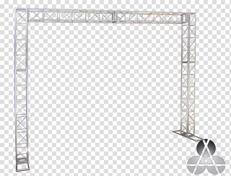 Truss Music Lighting Disc jockey Structure, trusses transparent background PNG clipart