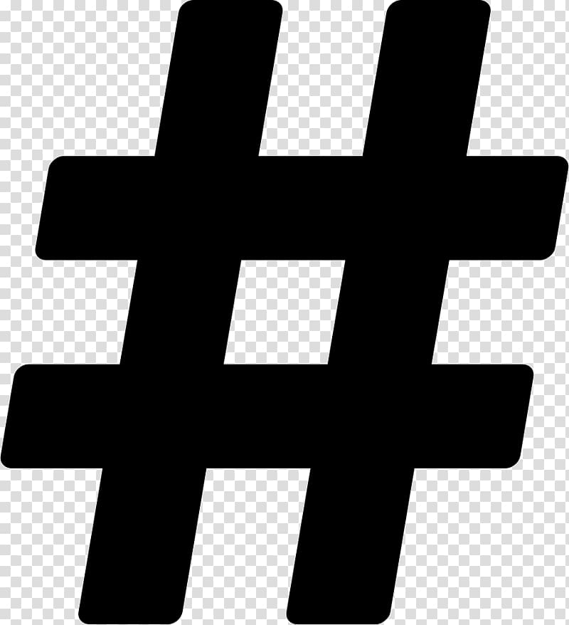 Hashtag Computer Icons Number sign, social media transparent background PNG clipart