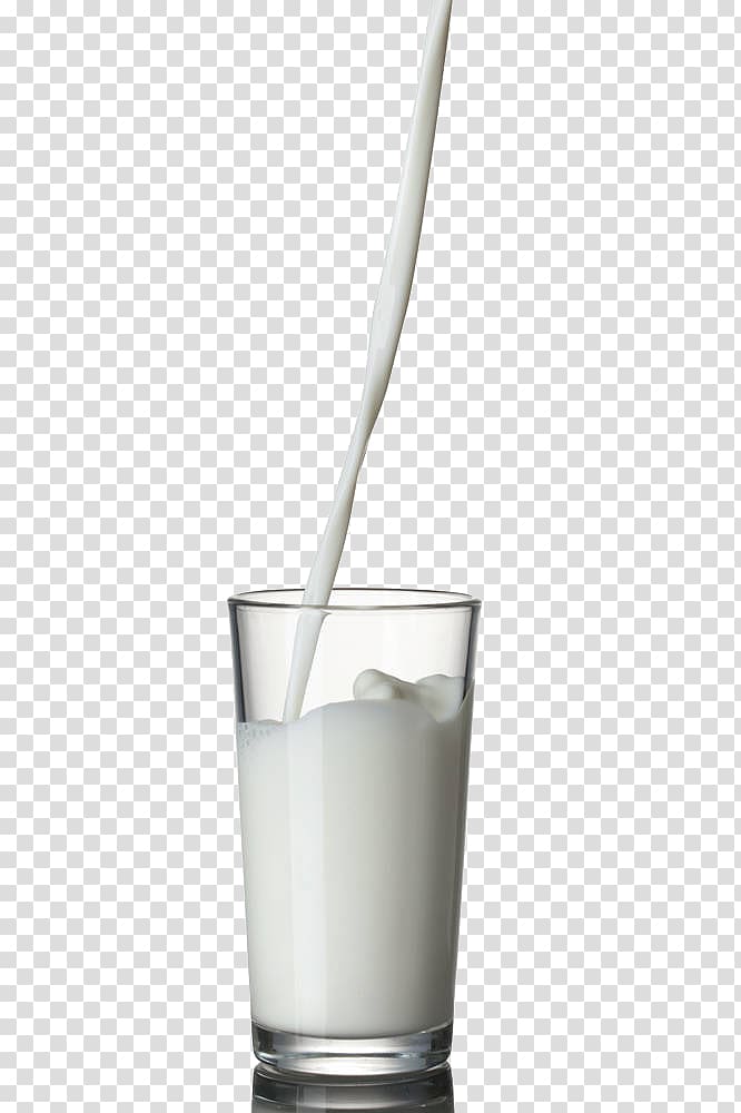 Soy milk Breakfast Hemp milk Raw milk, Pour the breakfast milk into the glass transparent background PNG clipart