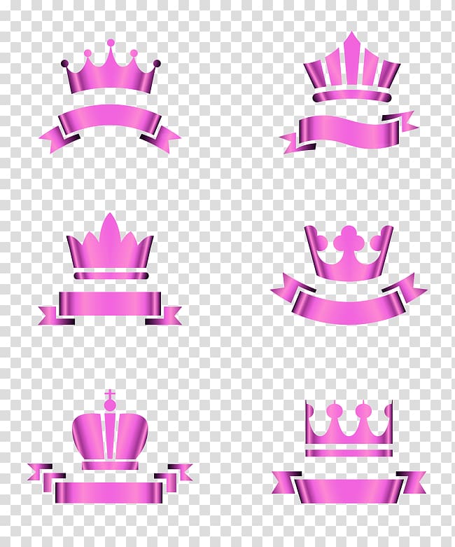 purple dream crown decorative patterns transparent background PNG clipart