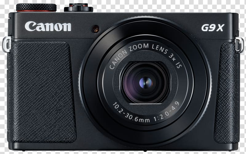 Canon PowerShot G9 X Point-and-shoot camera, Camera transparent background PNG clipart