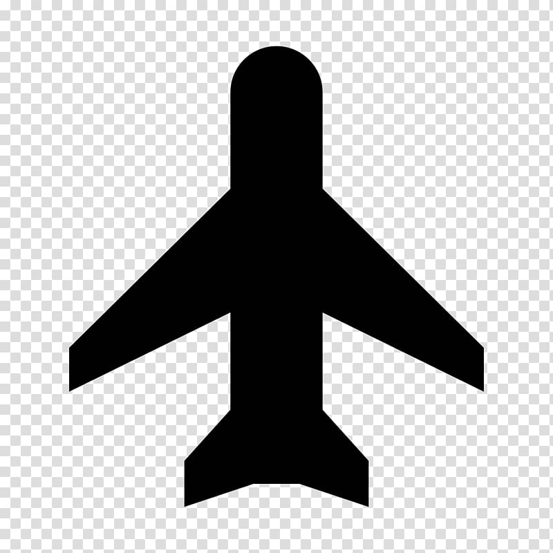 Airplane Computer Icons Flight Aircraft Font Awesome, airplane transparent background PNG clipart