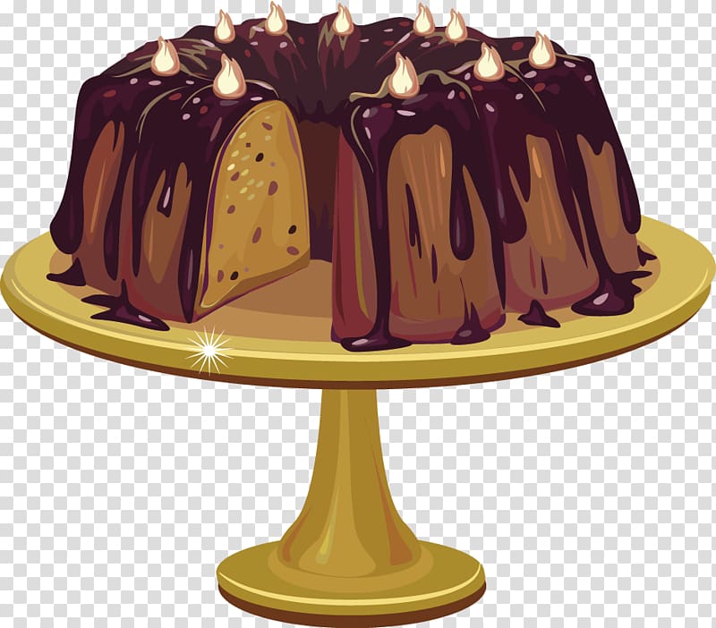 Chocolate cake Mooncake Birthday cake, Food Cake transparent background PNG clipart