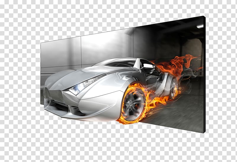 Car Planar Systems Lamborghini Liquid-crystal display Display device, Glass board transparent background PNG clipart