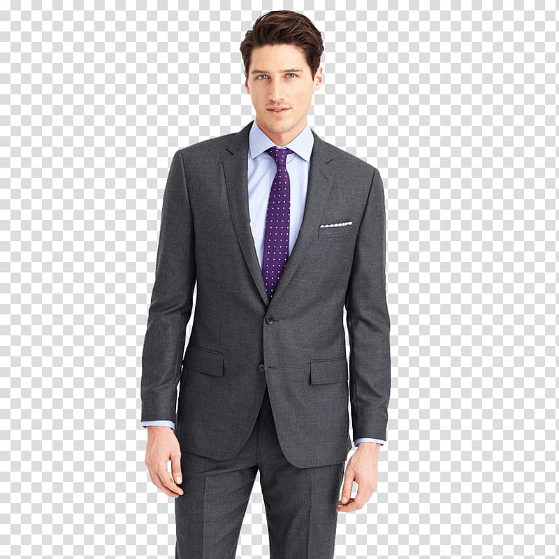 Suit Blazer Jacket Navy blue Sport coat, suit transparent background PNG clipart