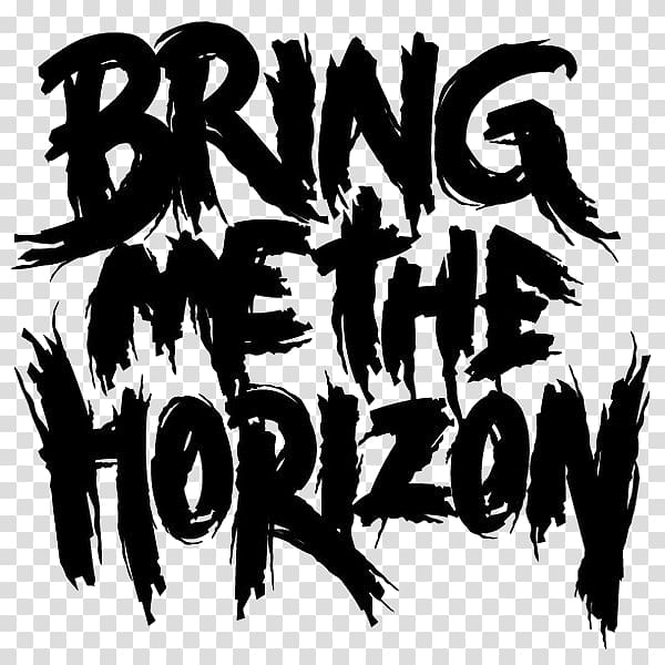 Logo Bring Me the Horizon Text Throne, bmth transparent background PNG clipart