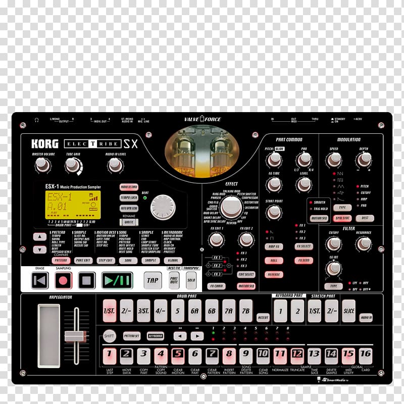 Electribe Korg Sampler Groovebox Sound Synthesizers, Korg transparent background PNG clipart