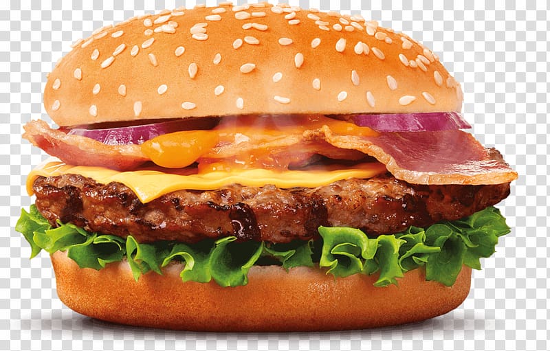 burger with ham and cheese, Hamburger Bacon Sushi Pizza Cheeseburger, burger king transparent background PNG clipart