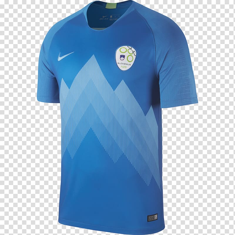 Slovenia national football team T-shirt 2018 World Cup Jersey, T-shirt transparent background PNG clipart
