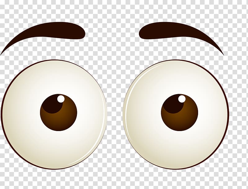 eyes illustration, Eye Circle Brown, Blankly eyes transparent background PNG clipart