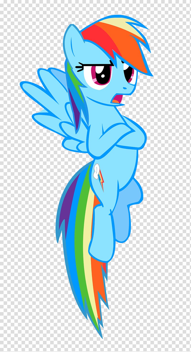 Rainbow Dash Pony Mammal Hoof, rainbow transparent background PNG clipart