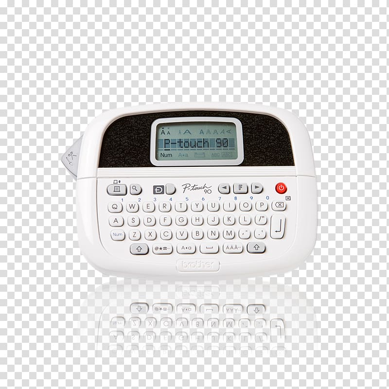 Label printer ピータッチ Brother Industries, printer transparent background PNG clipart