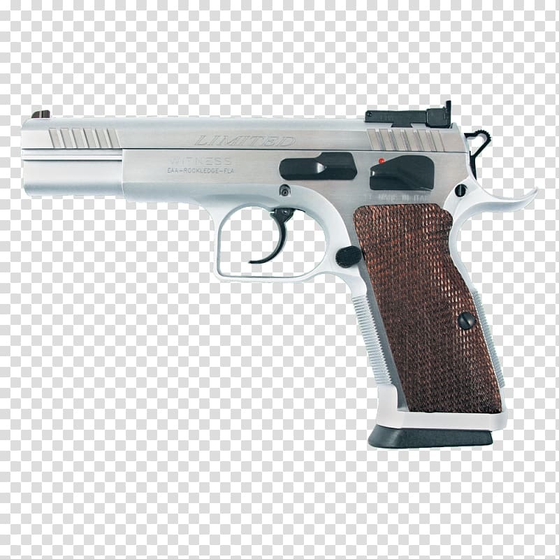 Trigger Firearm European American Armory Tanfoglio T95 Pistol, weapon transparent background PNG clipart