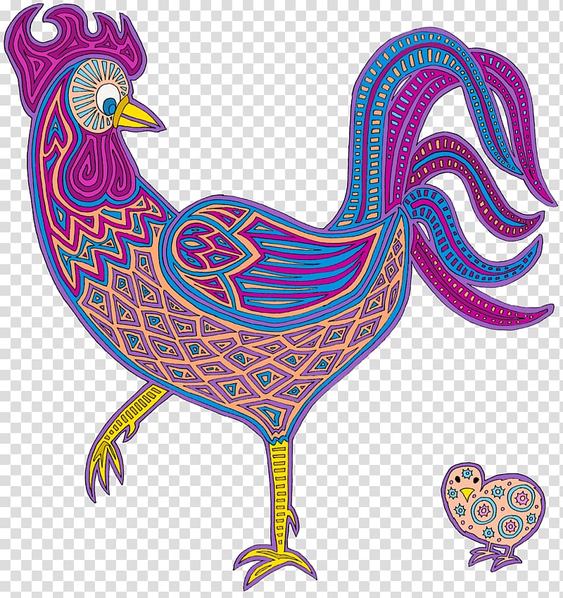 Chicken Bird Art Phasianidae Rooster, rooster transparent background PNG clipart
