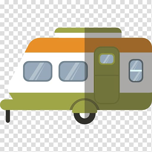 Caravan Campervans, car transparent background PNG clipart