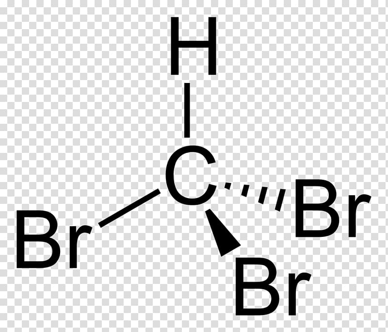 Chloroform Molecular geometry Bromoform Chemical substance Chemical compound, Bromoform transparent background PNG clipart