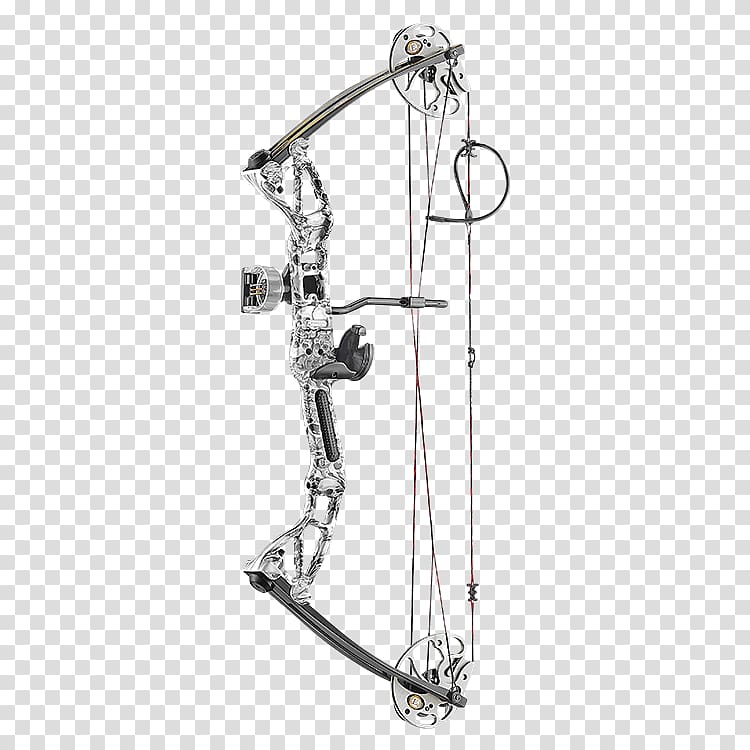 Compound Bows Archery Arrow Hunting, bow transparent background PNG clipart