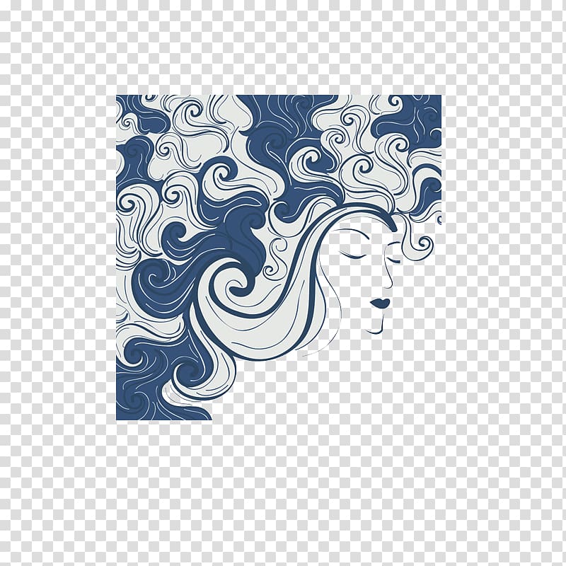 Woman Drawing Illustration, Creative artwork transparent background PNG clipart