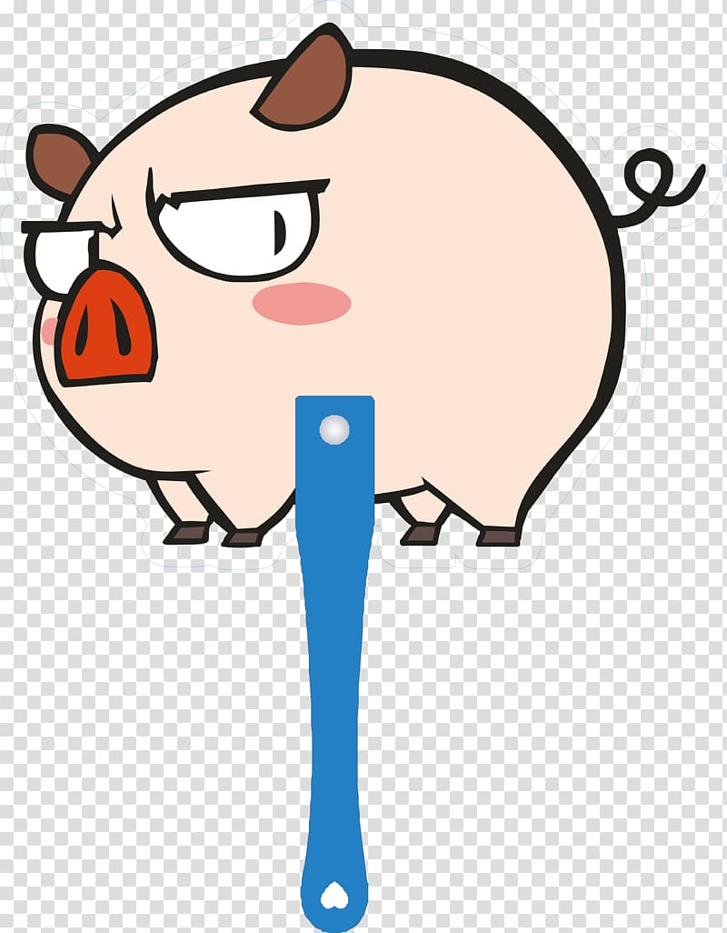 iPhone 5s iPhone 6 Domestic pig , Cartoon shape fan transparent background PNG clipart
