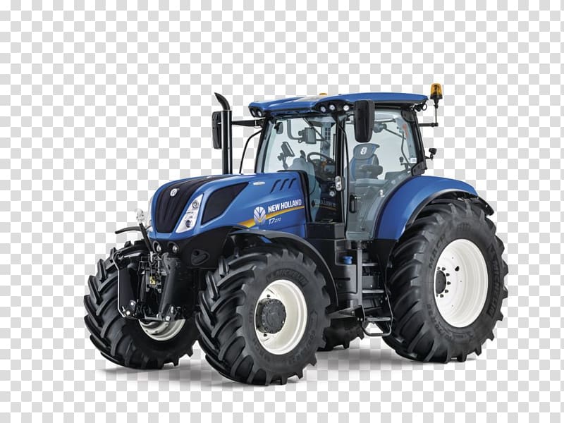 New Holland Agriculture Agricultural machinery Tractor Combine Harvester, tractor transparent background PNG clipart