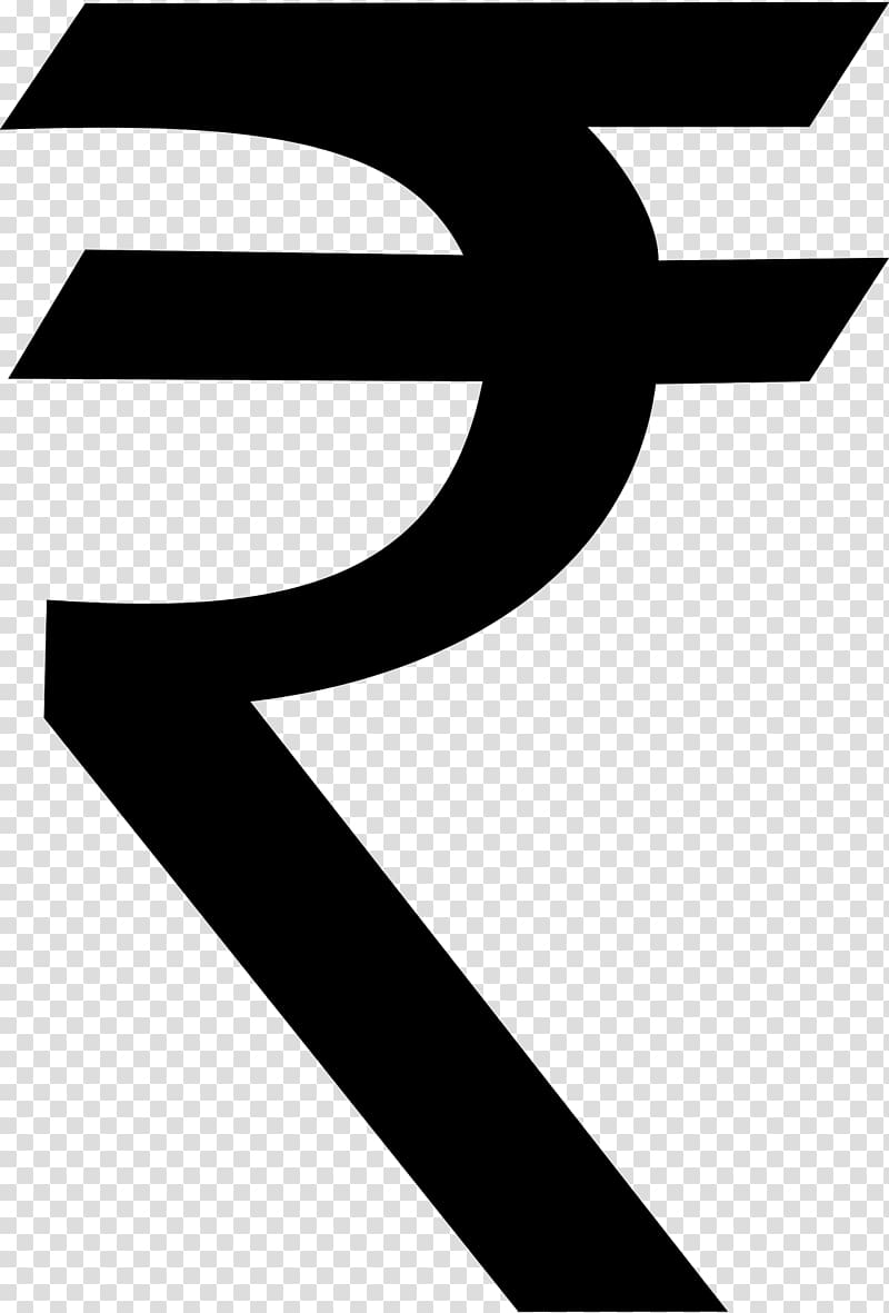 Indian rupee sign Symbol Foradian, la india transparent background PNG clipart