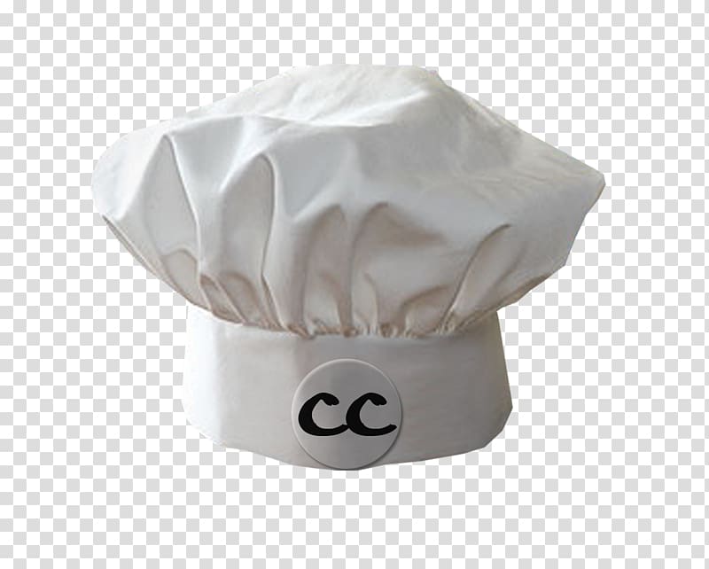 Chefs uniform Hat Cook Restaurant, White hat transparent background PNG clipart