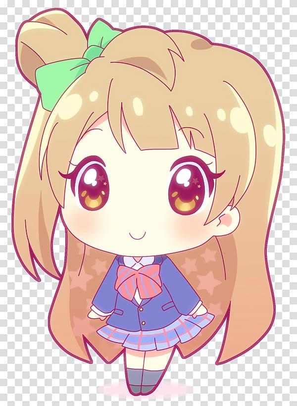 Anime Chibi Kawaii, Anime transparent background PNG clipart