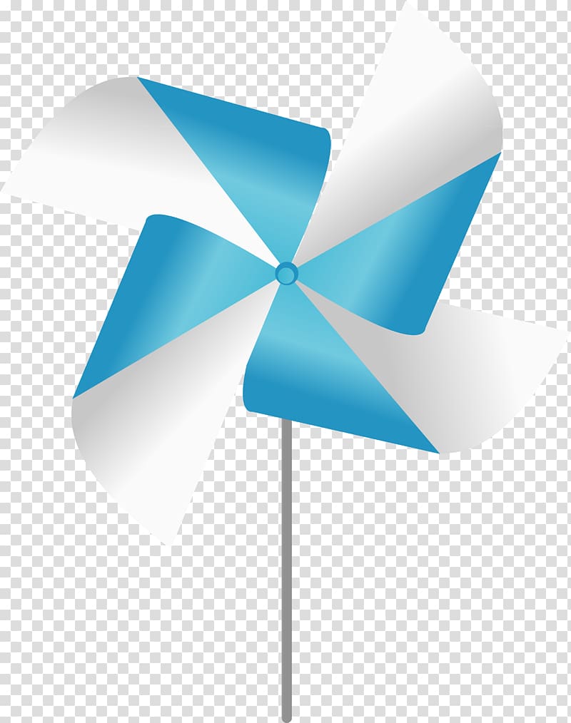 Blue Windmill Toy, windmill transparent background PNG clipart