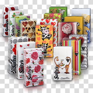 Paper plastic, design transparent background PNG clipart thumbnail