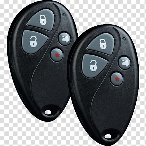 Remote Controls Car alarm Remote starter Security Alarms & Systems, Remote Keyless System transparent background PNG clipart