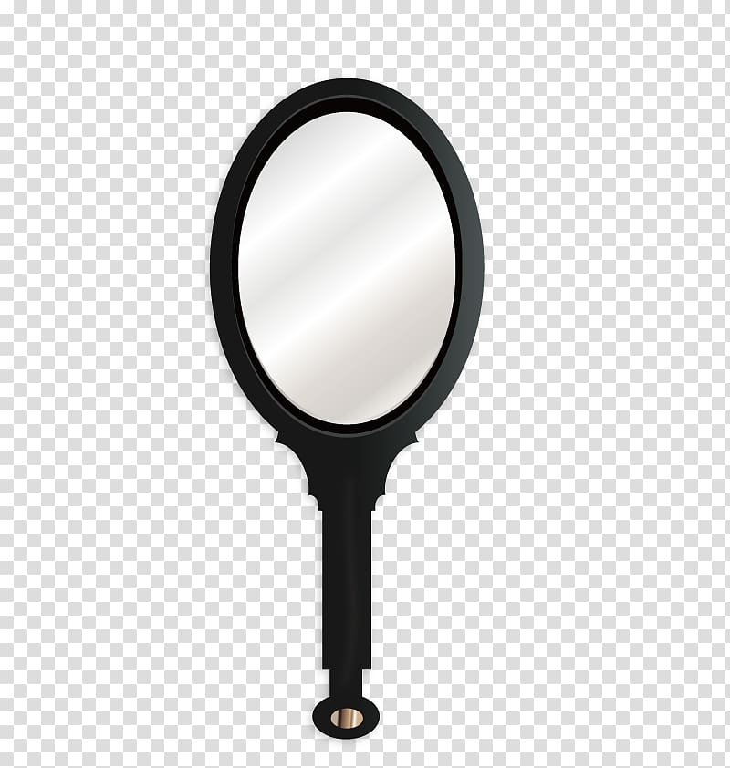 Mirror Cosmetics Euclidean , single hand mirror transparent background PNG clipart