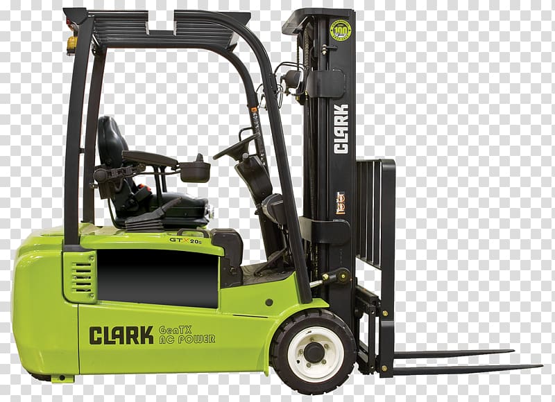 Clark Material Handling Company Forklift Погрузчик Clark Equipment Company, Clark transparent background PNG clipart