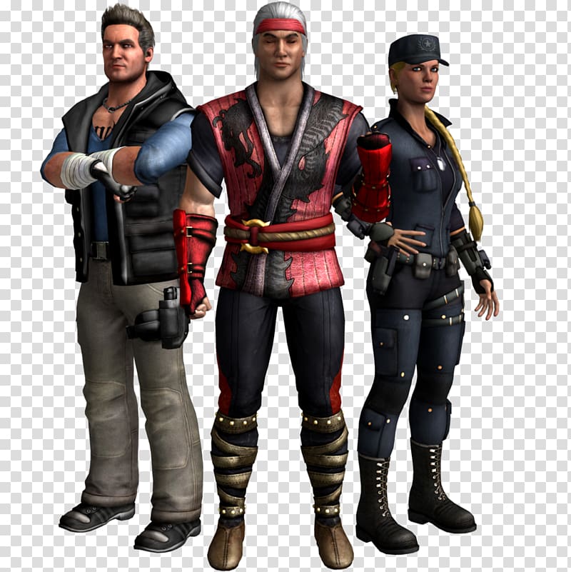 Mortal Kombat X Liu Kang Raiden Sonya Blade Johnny Cage, action figures mortal kombat transparent background PNG clipart