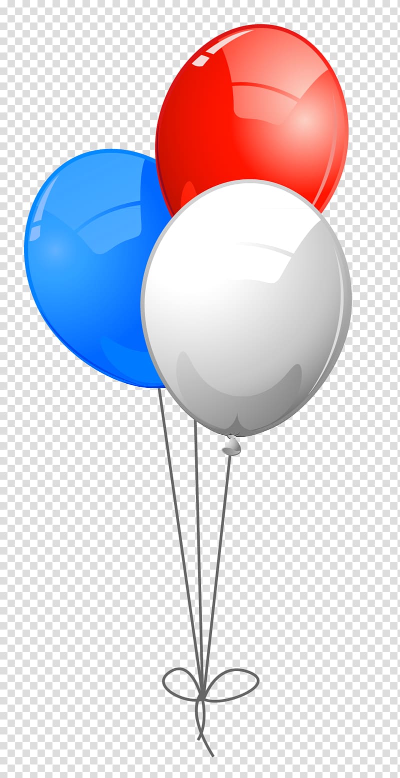 Blue And White Balloons Clip Art