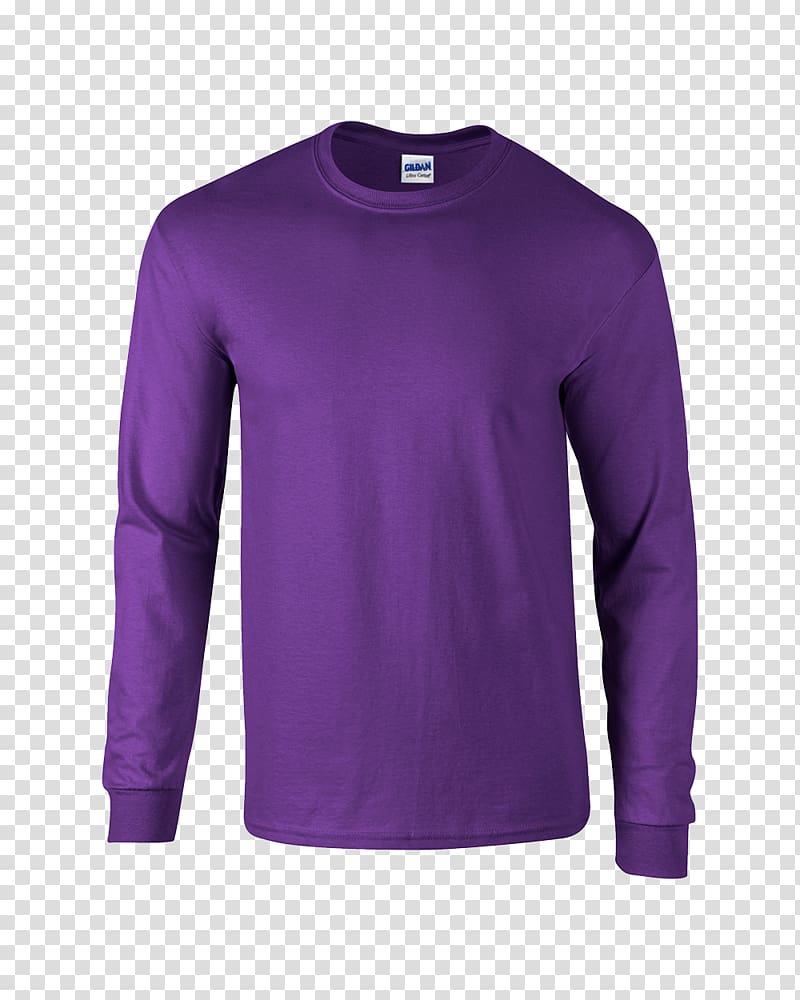 Long-sleeved T-shirt Hoodie Gildan Activewear, long sleeve transparent background PNG clipart