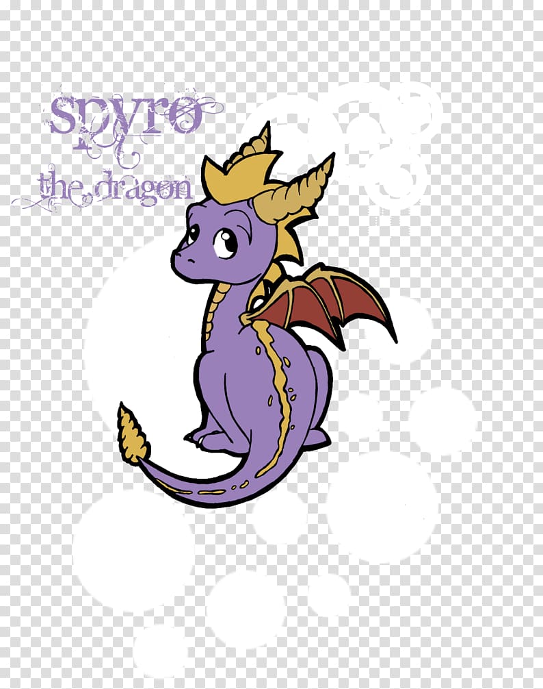 Spyro the Dragon Illustration, spyro reignited trilogy font transparent background PNG clipart