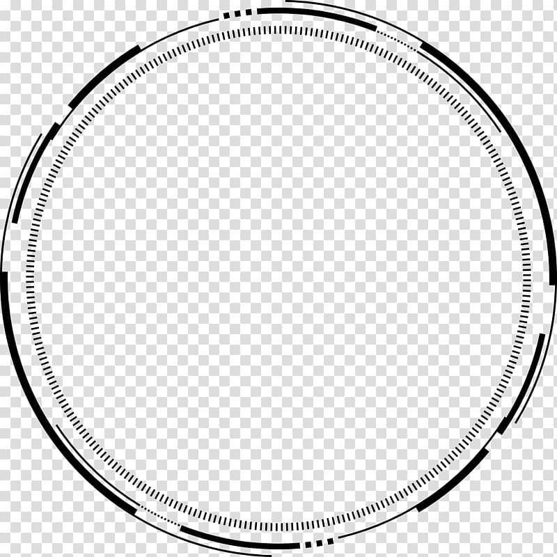 ps ink ink bamboo technological sense geometric circle transparent background PNG clipart