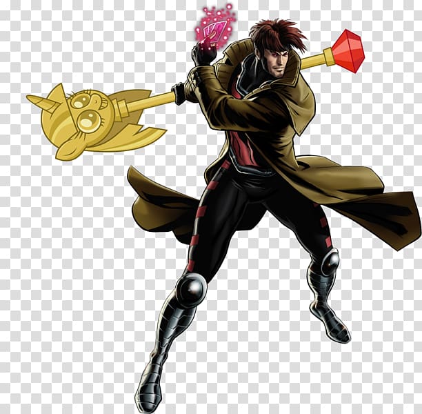 Gambit Rogue Marvel: Avengers Alliance Professor X Wanda Maximoff, gambit transparent background PNG clipart