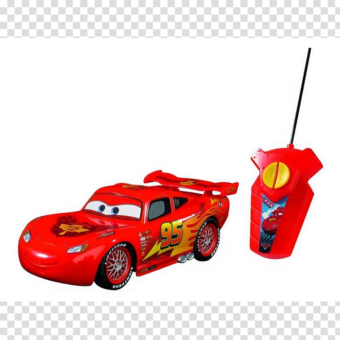 Lightning McQueen Cars Radio-controlled car Toy, car transparent background PNG clipart