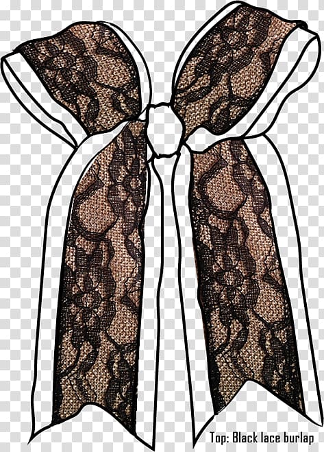 Costume design Visual arts, Black lace bow transparent background PNG clipart