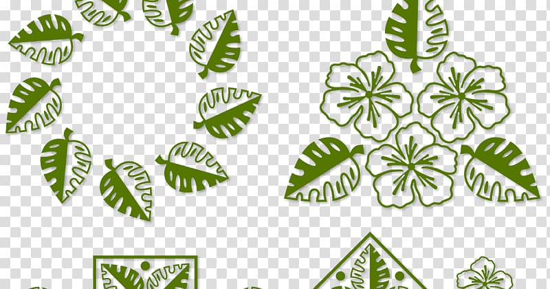 Leaf Palm branch Tropics Stencil , Leaf transparent background PNG clipart